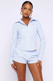 Heatwave Honey Shorts Sky Blue
