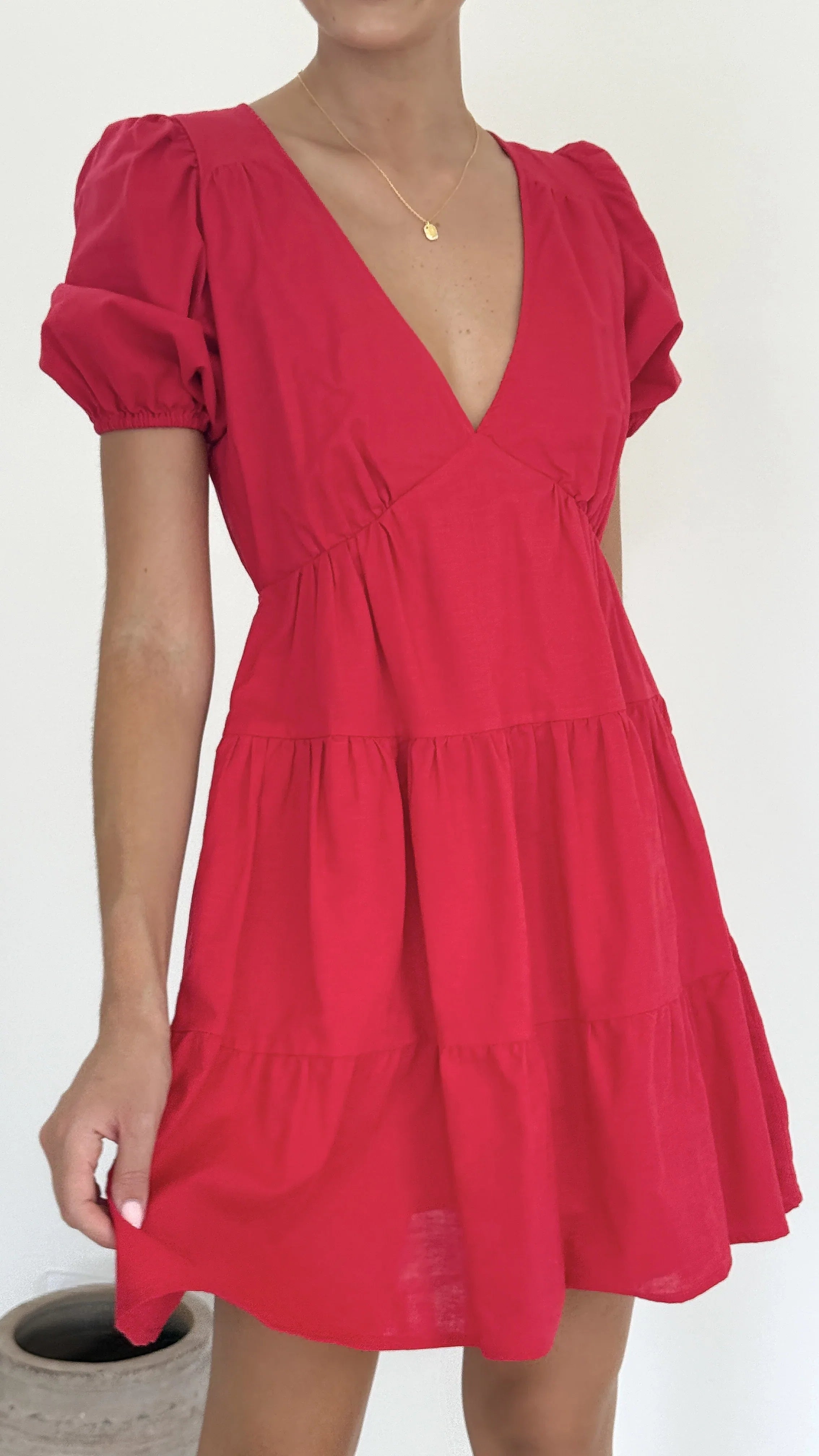 Billie Mini Dress Red