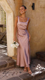 Alaria Maxi Dress Dusty Pink