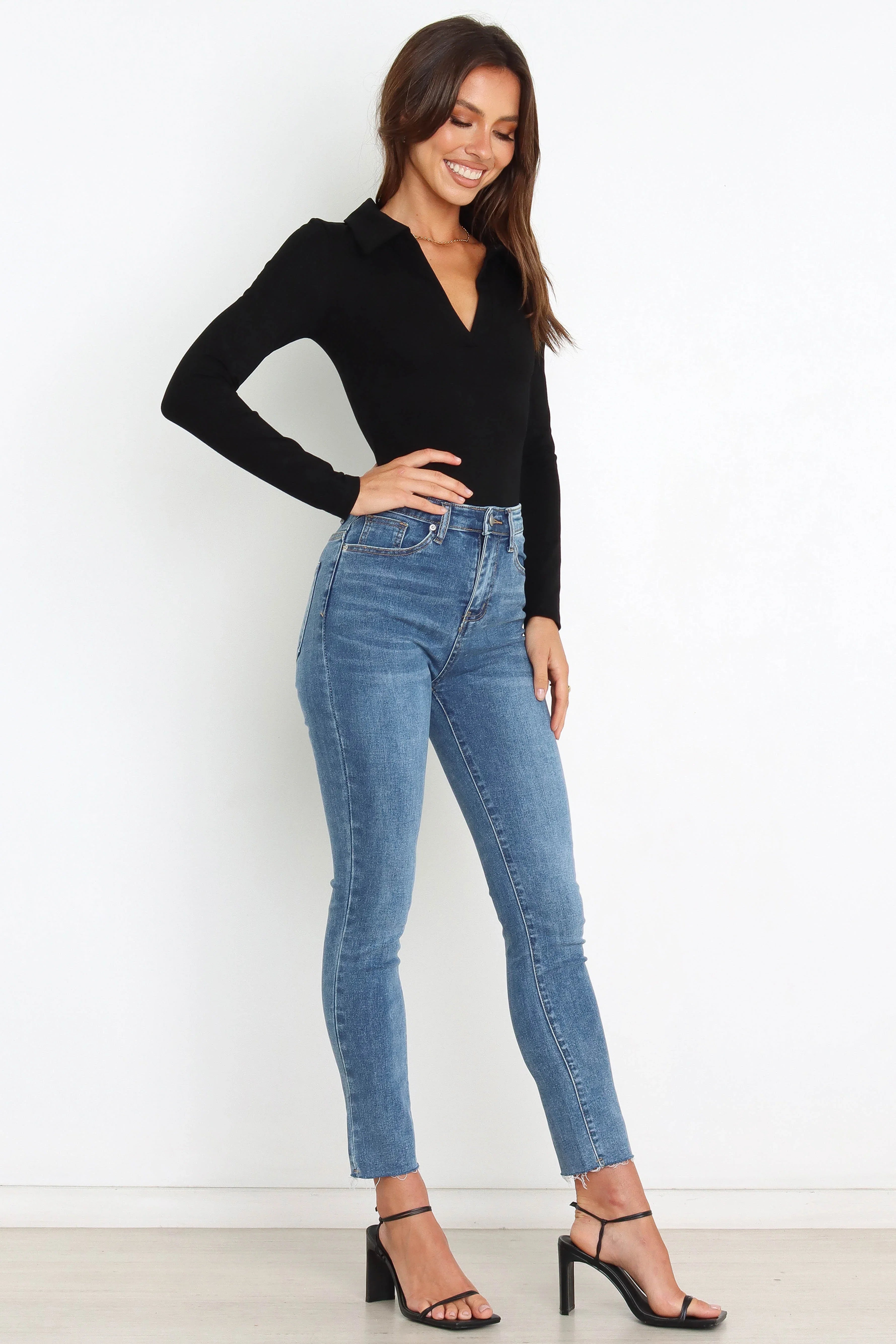 Harper Bodysuit Black
