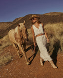 Celestial Haven Chiffon Maxi Skirt