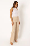 Nico Wide Leg Jean Beige