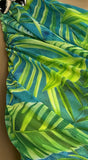 Tahlia Tropical Print Set Lime Green