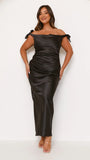 Frida Maxi Dress Black