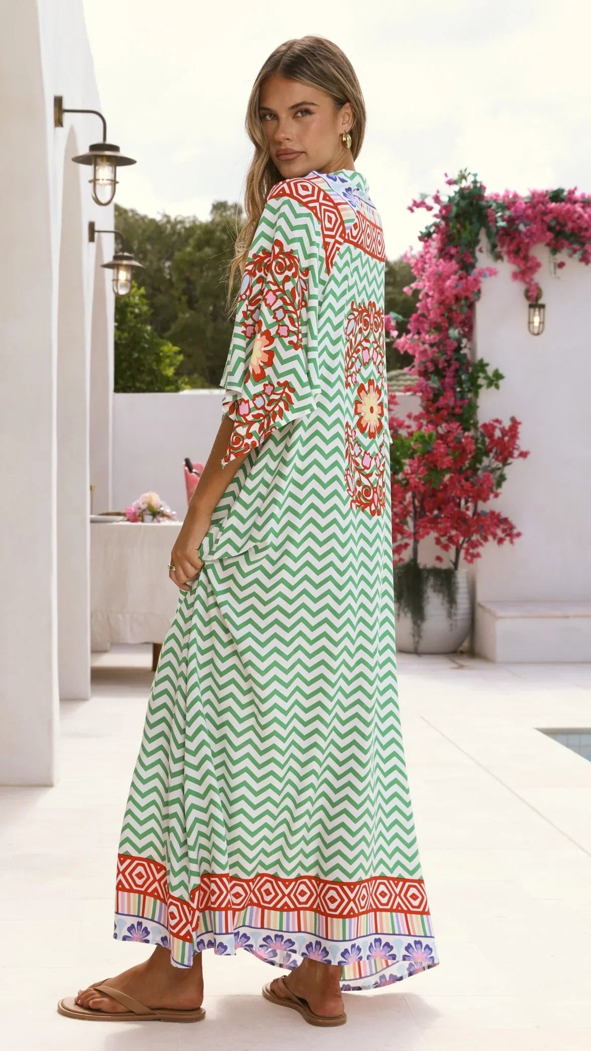 Bree Maxi Dress Ziggy Print