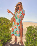 Salt and Sun Woven Crochet Straw Hobo Bag