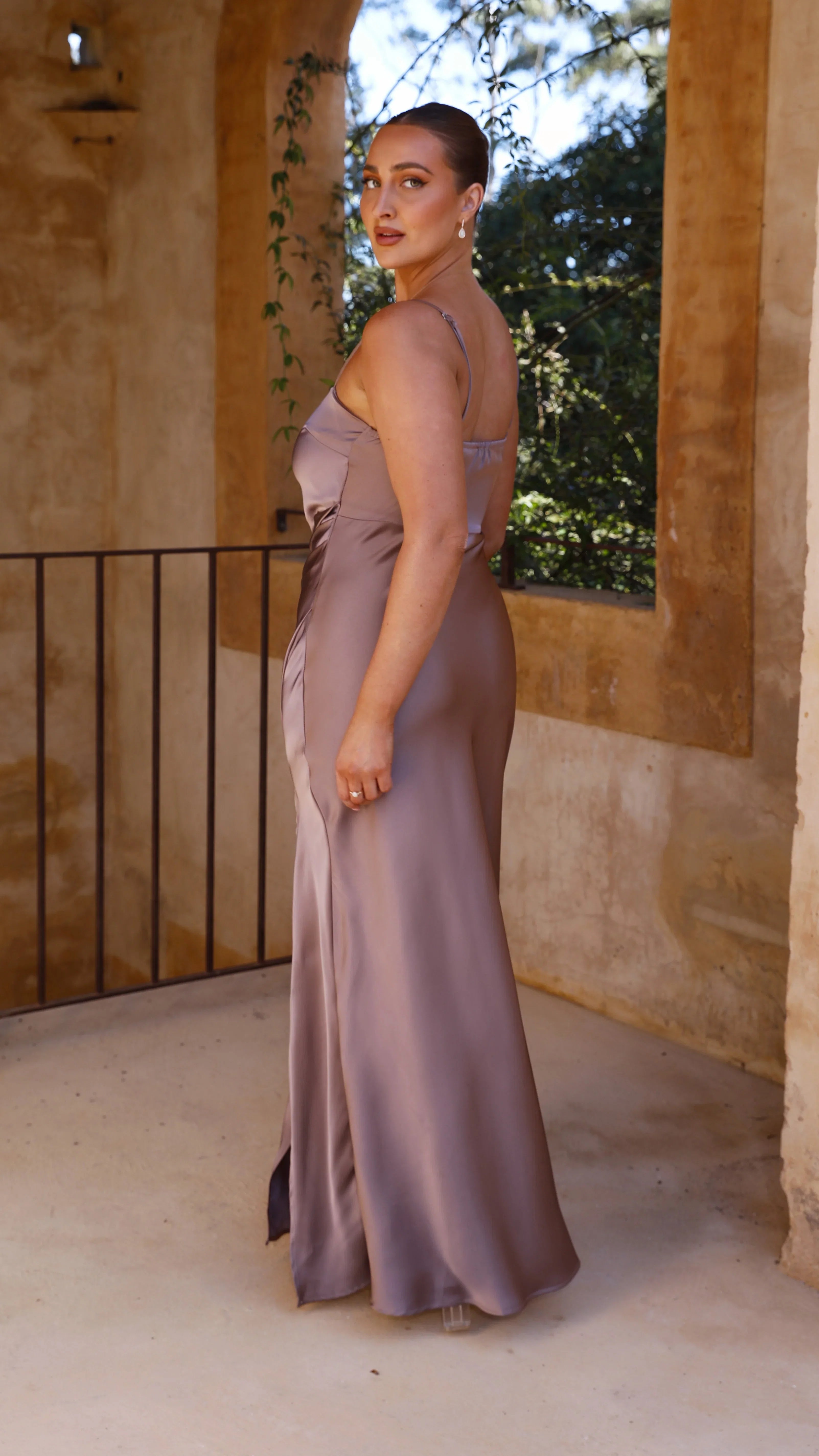 Ilana Maxi Dress Mushroom