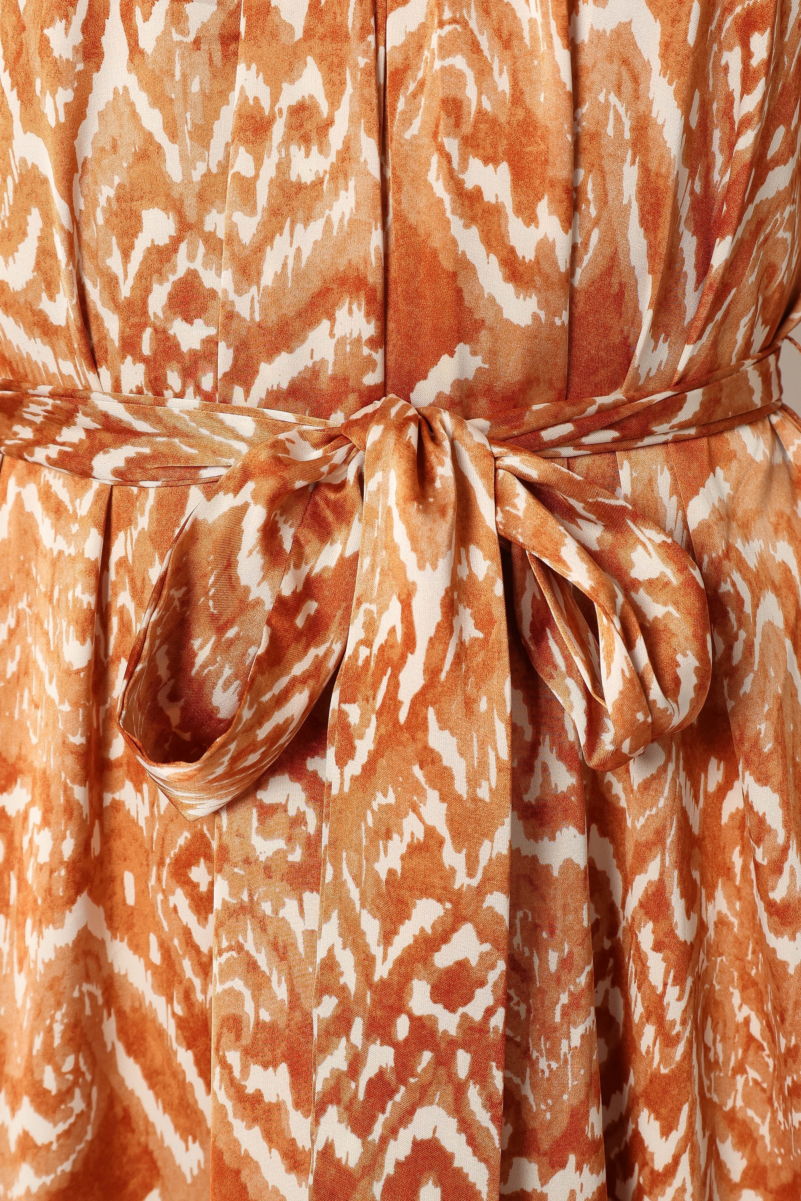 Hilton Jumpsuit Rust