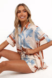 Lara Shirt Pale Blue Print