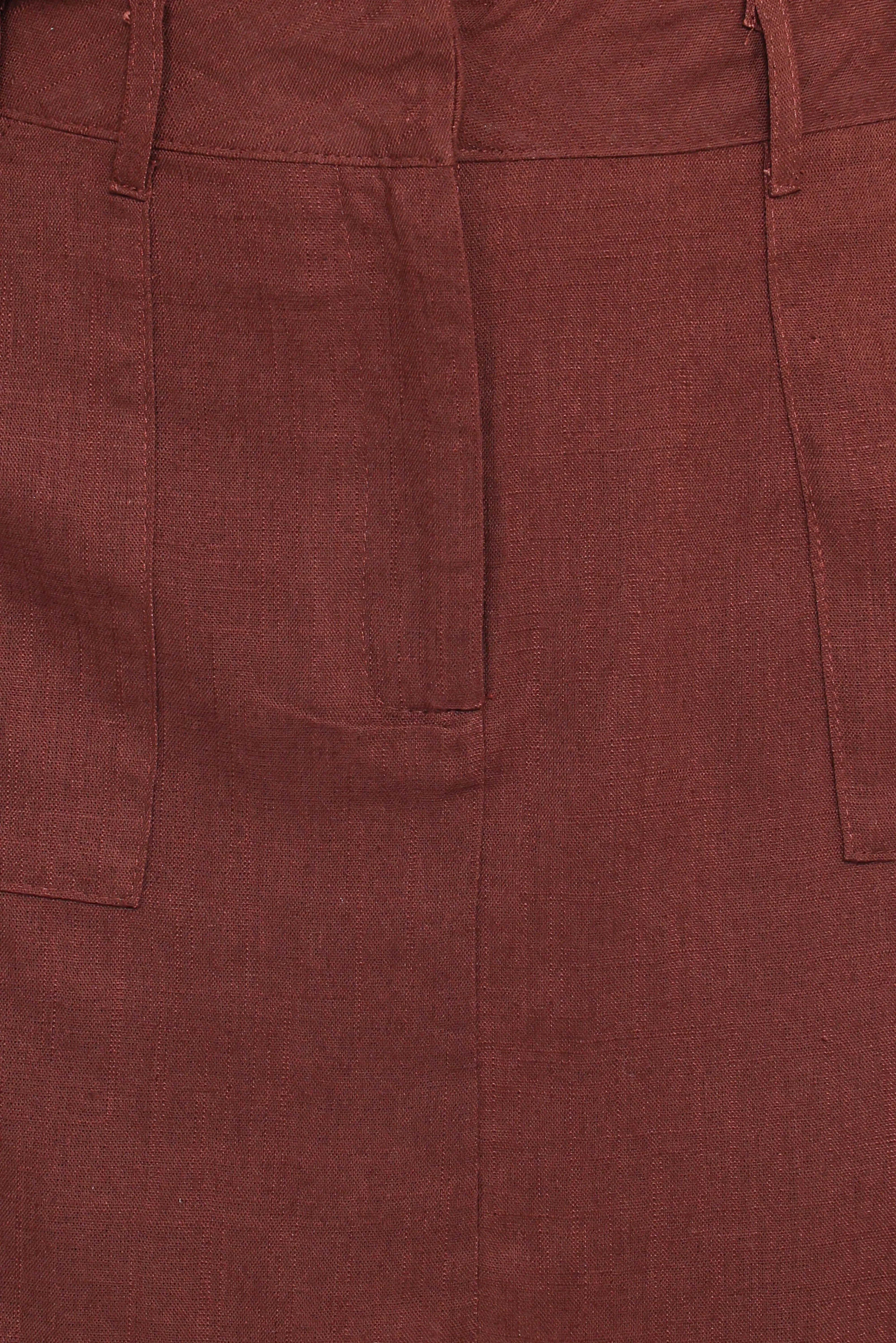 Shaw Mini Skort Chocolate Brown