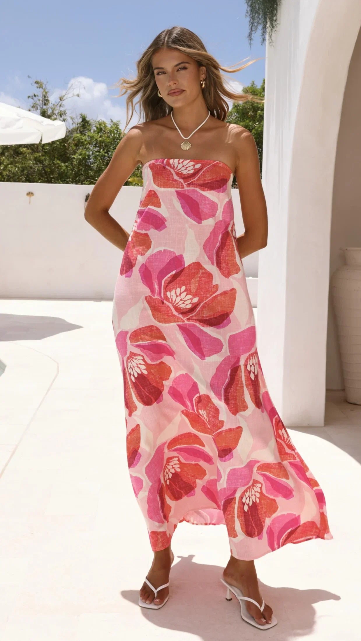 Luna Maxi Dress Rosalie Print