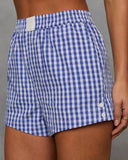 Rori Seersucker Checkered Shorts