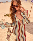Sunchaser Crochet Cover Up Maxi Dress