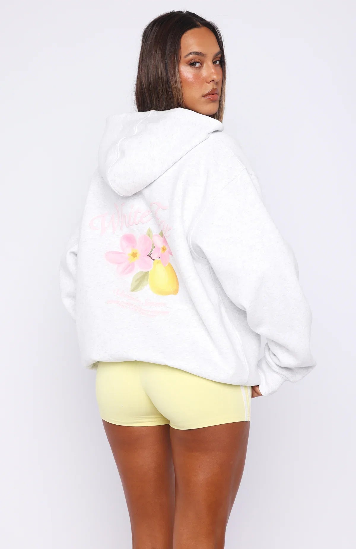 Verano Sixteen Valeria Oversized Hoodie Grey Marle