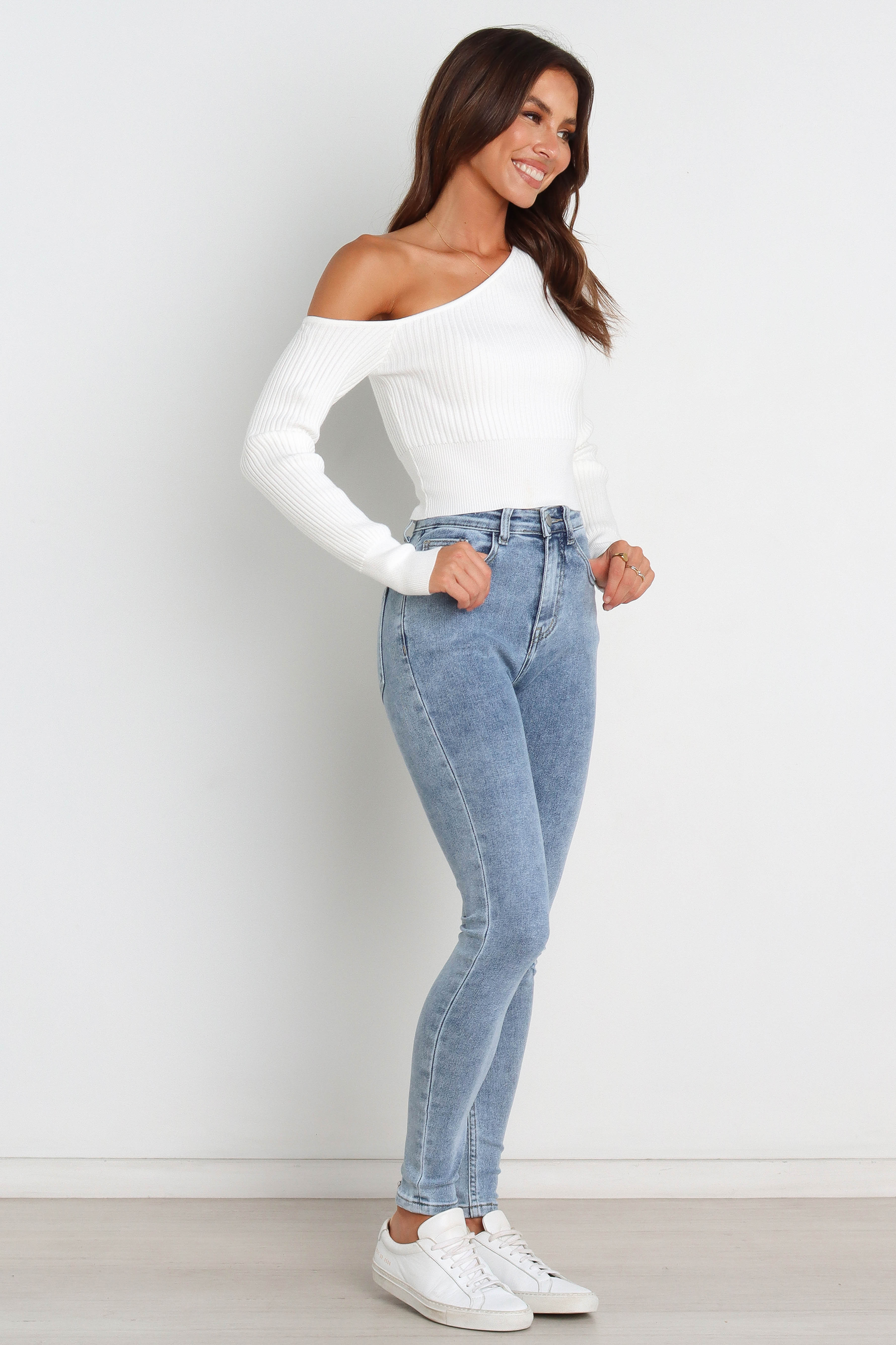 Tina Top White