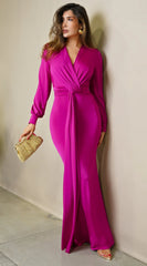 Alara Maxi Dress Magenta