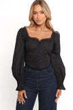 Lorelei Corset Top Black