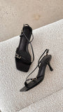 Toshie Heel Black