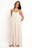 Abegail Flowy Jumpsuit Cream