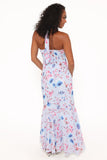 Lavie Maxi Dress Blue Floral