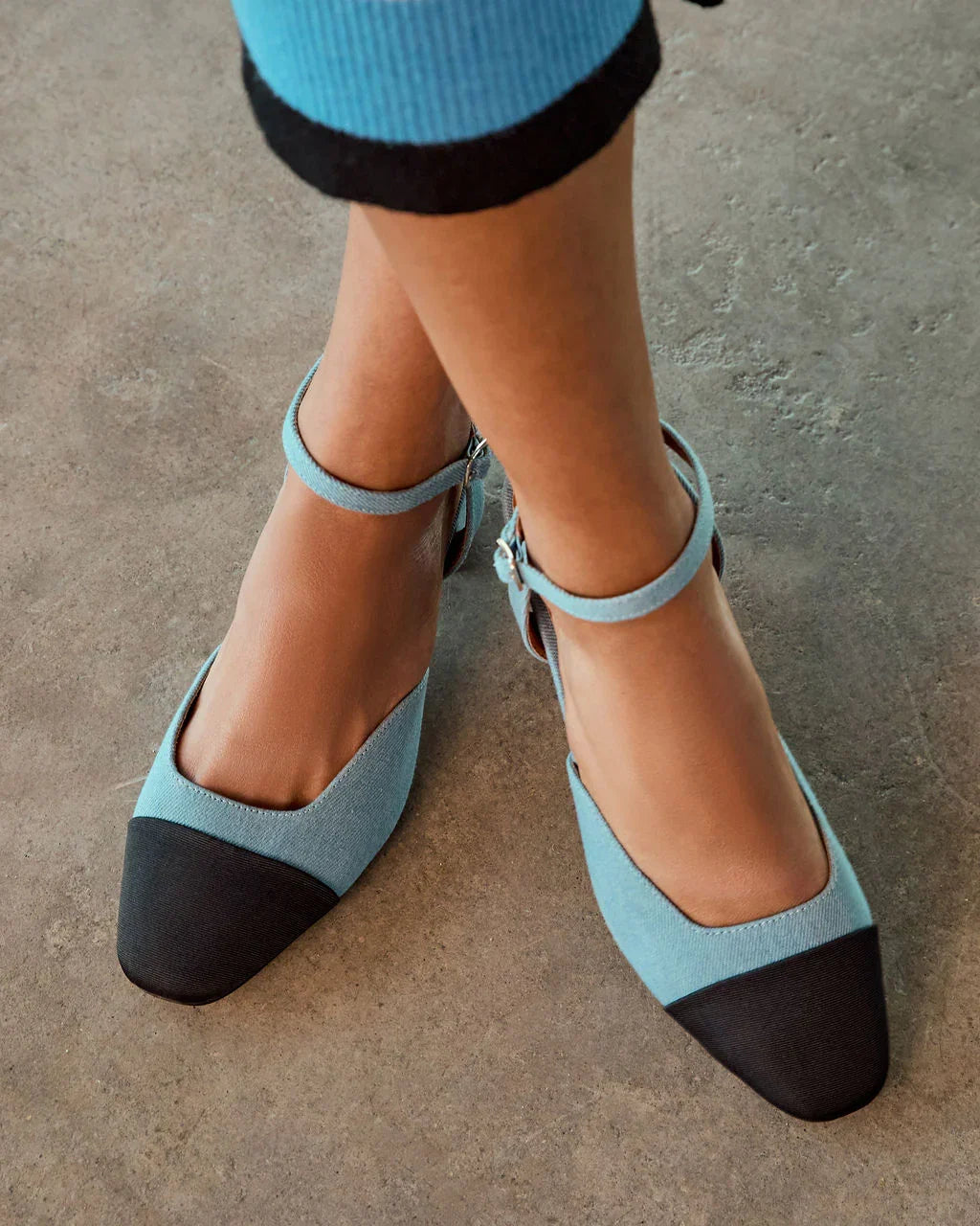 Vaila Slingback Kitten Heels