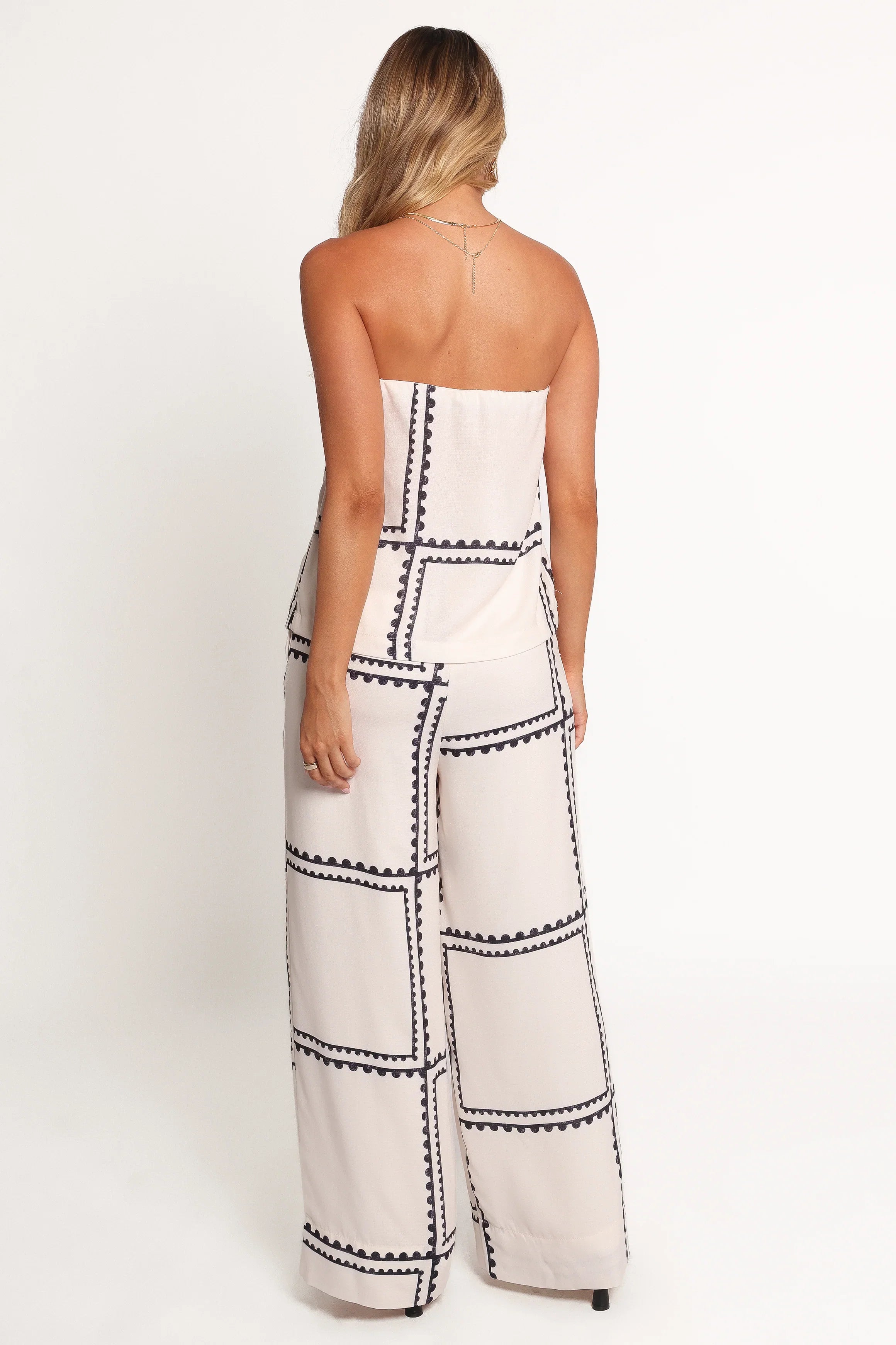 Ezra Pant Set White