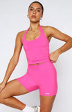 Radiate High Waisted Shorts Bubblegum