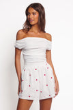 Aisha Shorts White