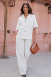 Odelia Denim Shirt Off White