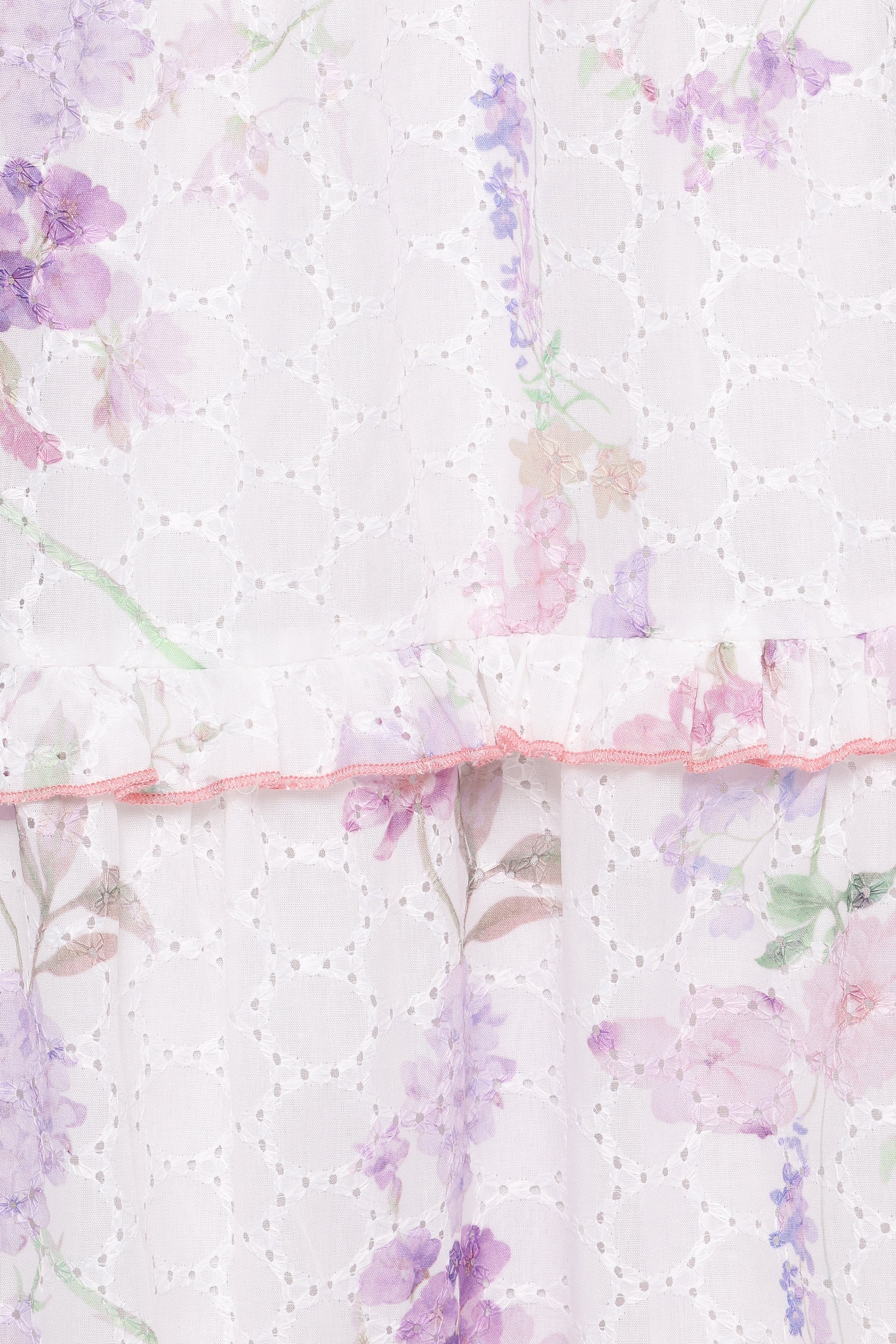 Aurelia Maxi Dress Purple Floral