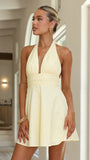 Anara Mini Dress Yellow