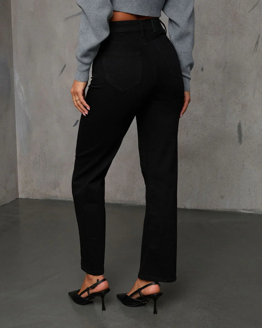 Shawn High Rise Wide Leg Jeans