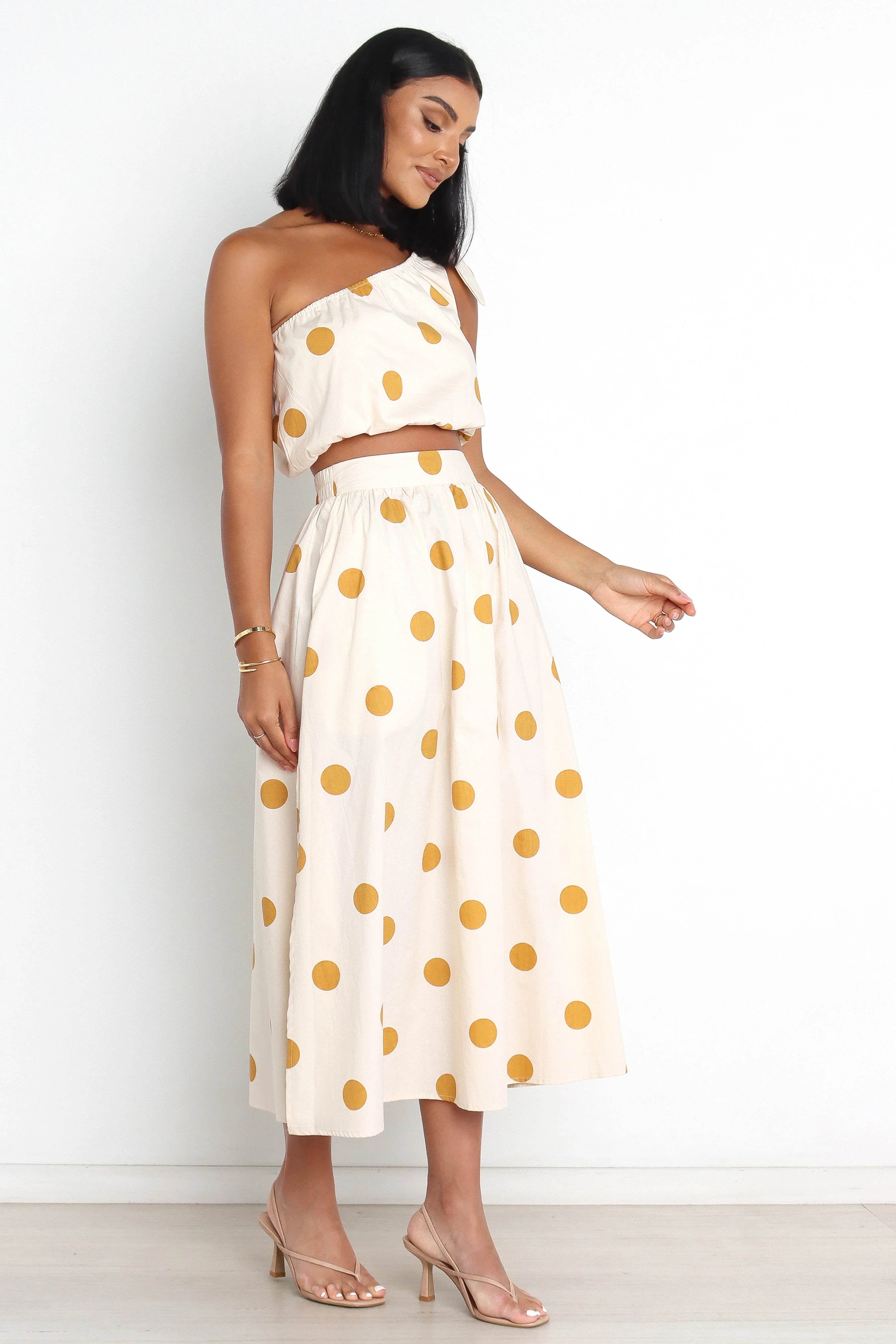 Phillipa Skirt Beige Spot