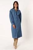 Kocoa Long Sleeve Midi Dress Denim