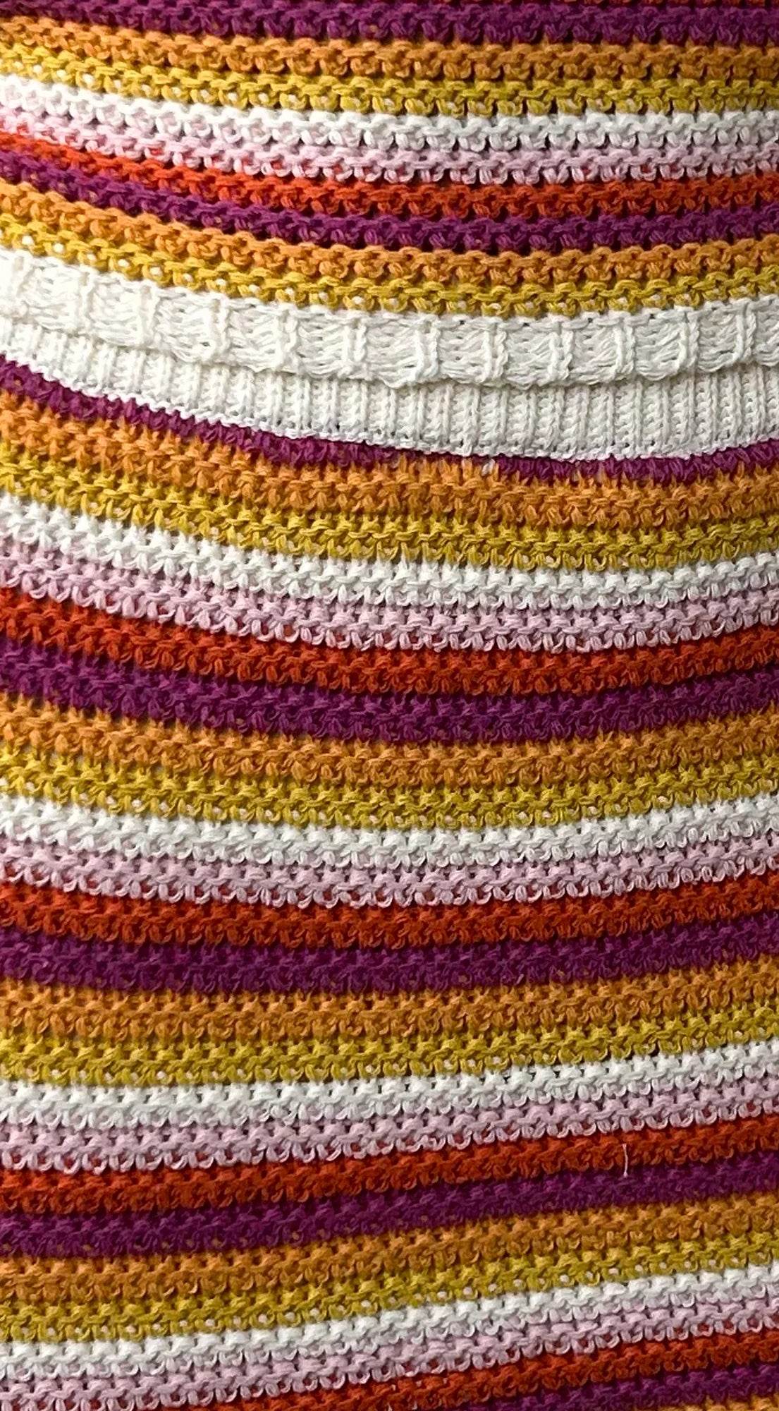 Ibella Halter Crochet Set Orange Multi