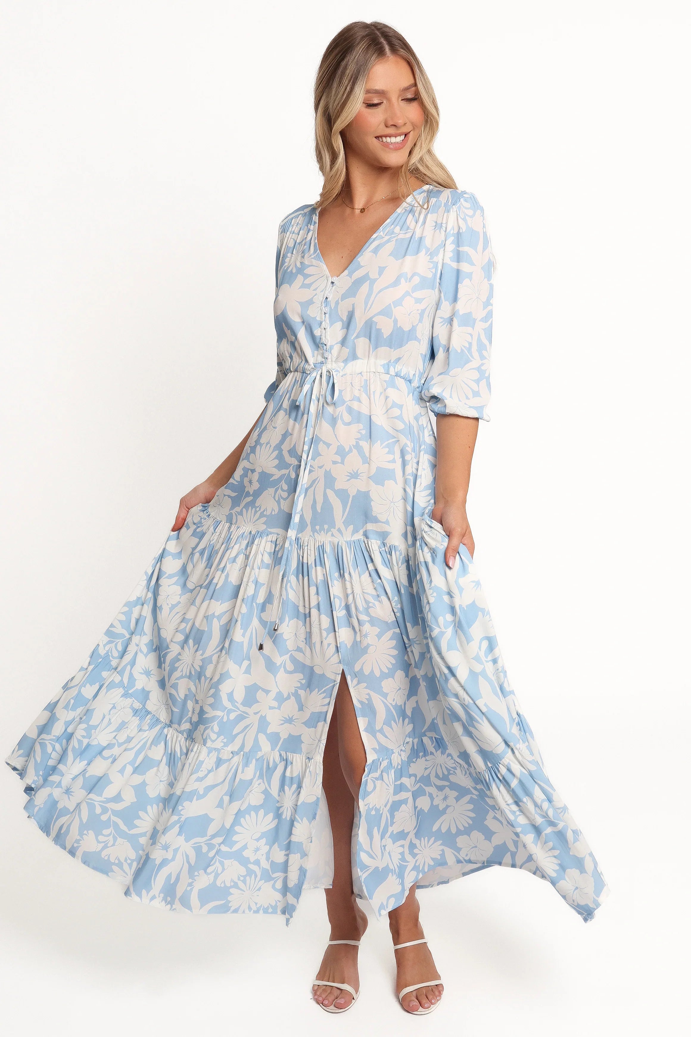 Kelda Dress Blue Floral