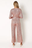Kiera Jumpsuit Rose Gold
