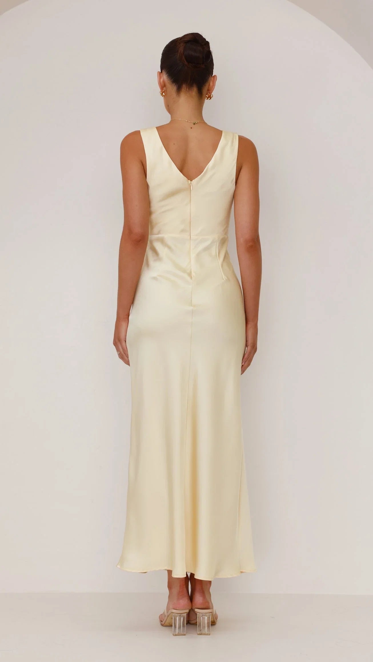 Taylor Maxi Dress Lemon