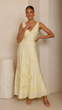 Lavara Maxi Dress Yellow
