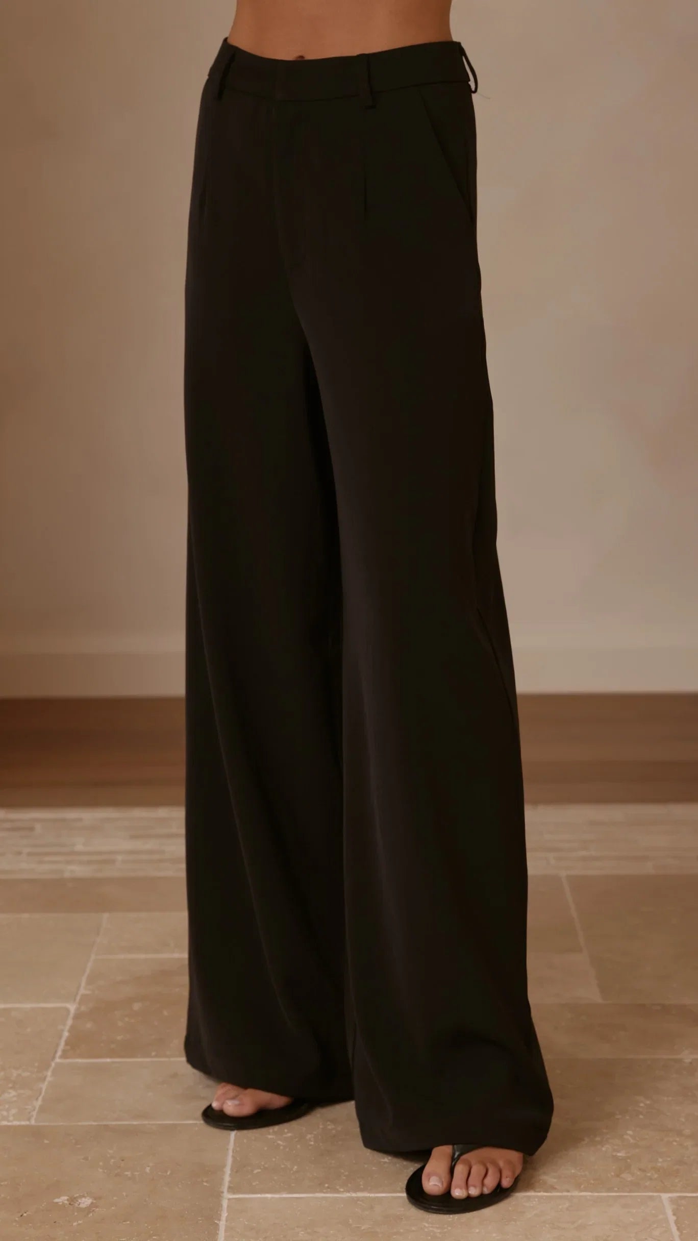 Maeva Tailored Pants Black