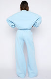 Release 15 Asalia Wide Leg Sweatpants Blue