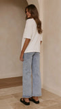 Annalise Knit Top White