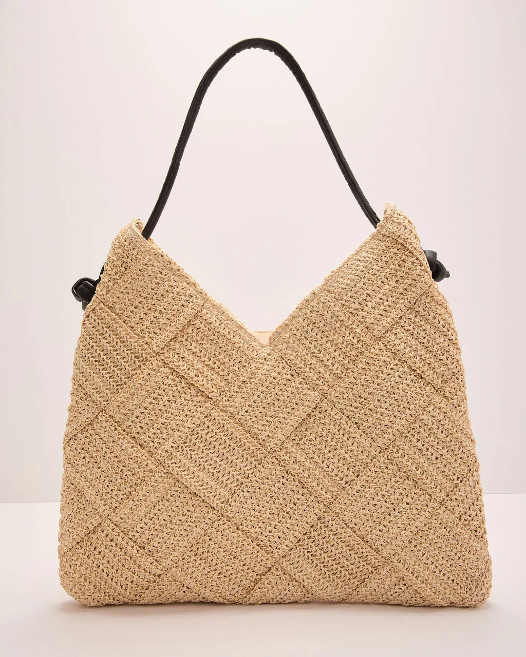 Paradise Ready Woven Straw Tote Bag
