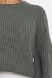 London Knit Sweater Emerald