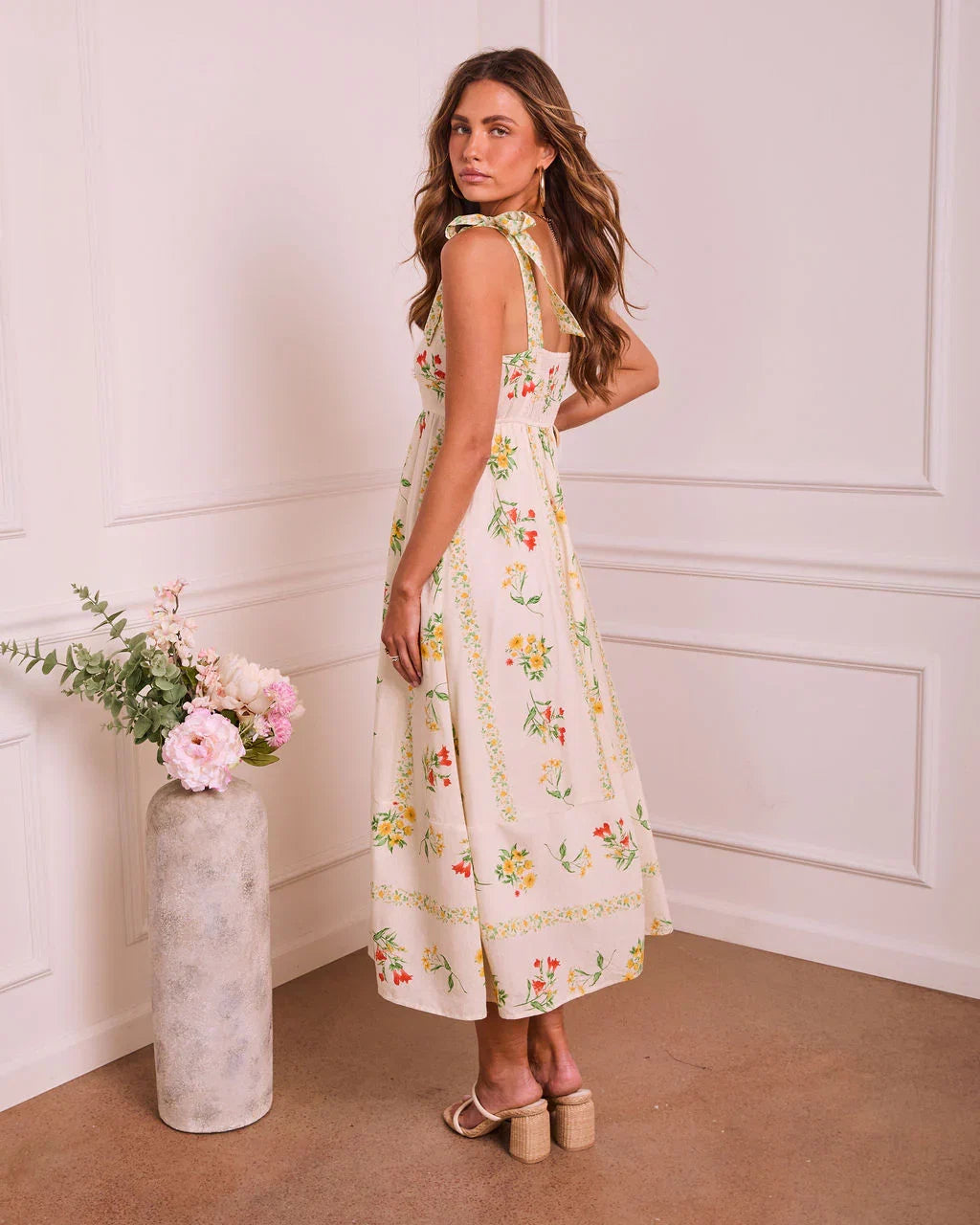 Secret Petal Floral Maxi Dress