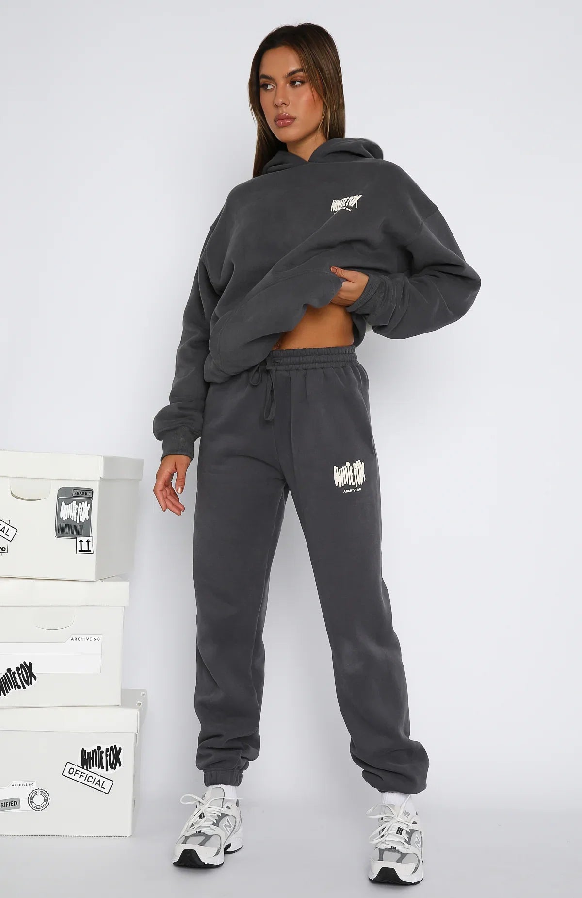 Archive 60 Oversized Hoodie Ash
