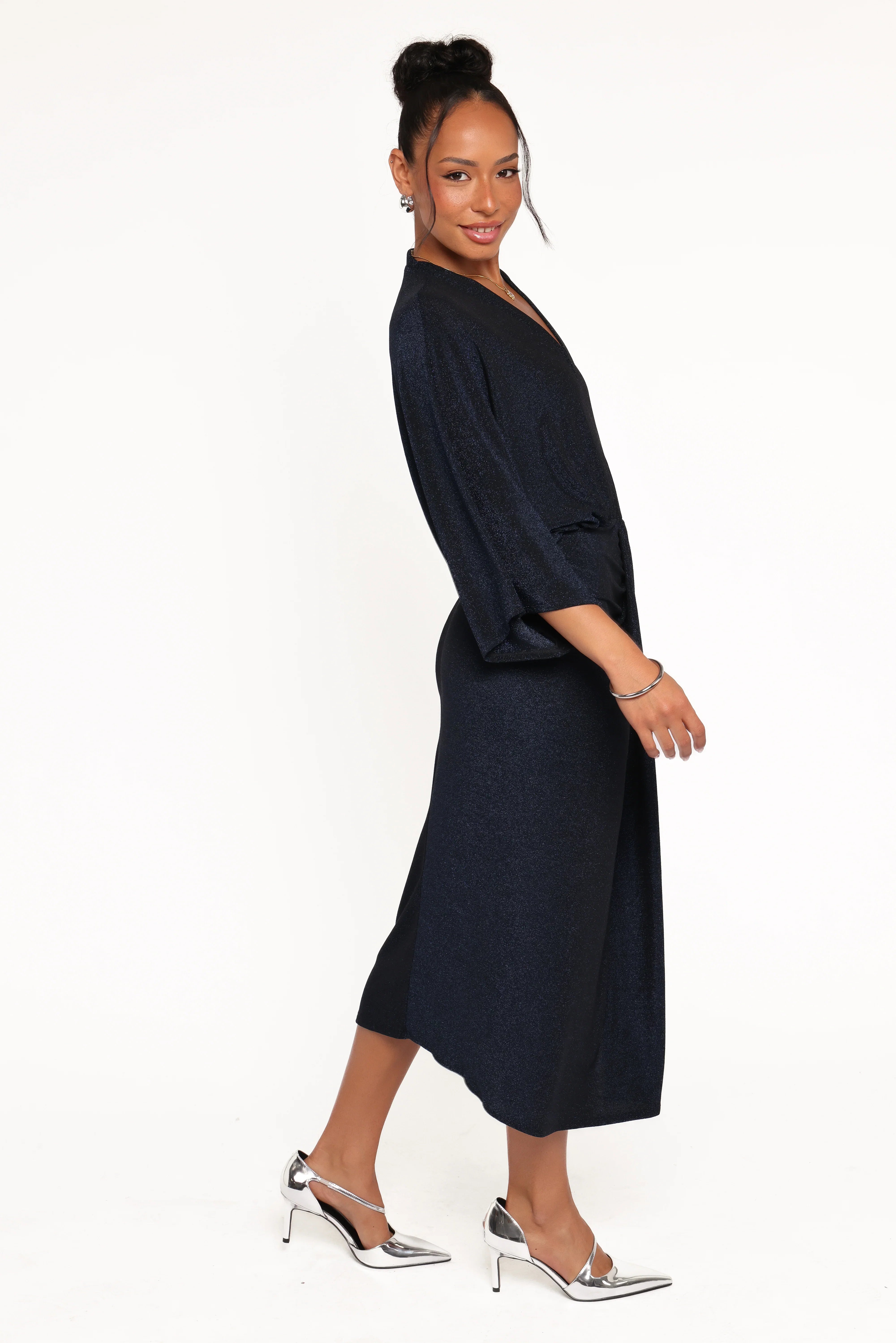 Audrina Maxi Dress Midnight Blue