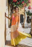 Tallulah Tiered Maxi Dress Multi
