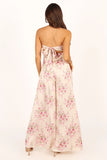 Giselle Strapless Jumpsuit Off White