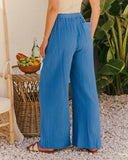 Coastal Afterglow Wide Leg Pants